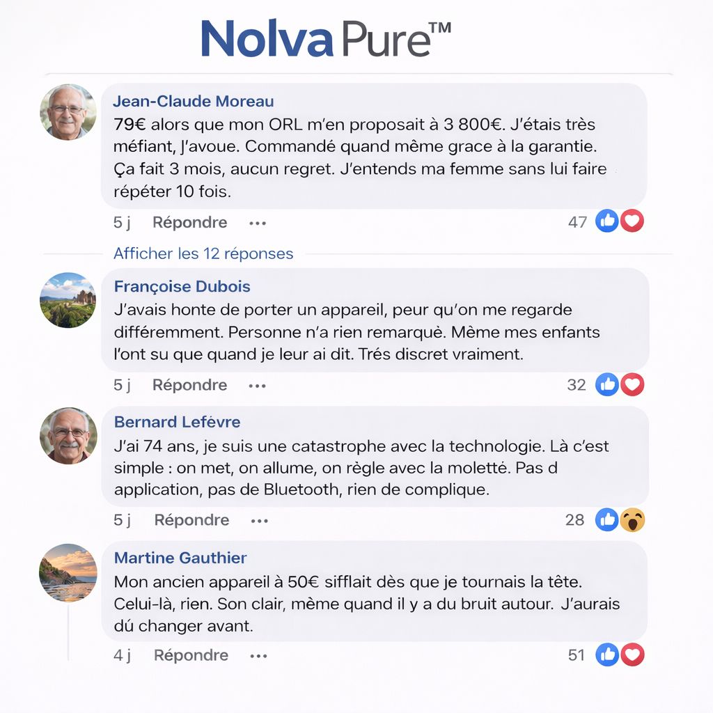 Nolva Pure™ — L’Expérience d'un son clair et invisible